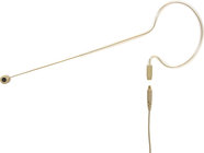 Headworn Mic, Single-Ear, Unidirectional with 4 Cables, Beige