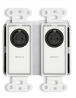 Wall-Mounted Bi-Directional Mic/Line Dante Interface 2 x 2