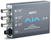 HD-SDI/SDI to Analog Mini Converter with 2 EQ'd HD-SDI Outputs and Power Supply