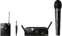 AKG MINI2MIX-US25AB Dual-Channel Mini Wireless Vocal and Instrument System, AB Band