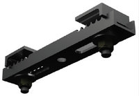12" Channel Style Beam Clamp without Eyebolts for 3-8" Beams, 2100lb WLL