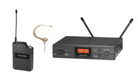 2000 Series UHF Wireless Headworn Mic System with BP893cW-TH Headmic, Beige