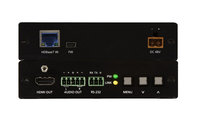 HDBaseT Scaler with HDMI and Analog Audio Outputs 