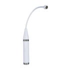 Hypercardioid Flexible Gooseneck Microphone, White