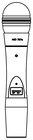 UHF Synthesized Wireless Handheld Transmitter with 767a Dynamic Microphone Element