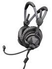 Audio Headset, Circumaural, Condenser Mic, Cardioid W/O Cable