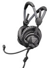 Broadcast Headset with Pre-Polarized Condenser Microphone