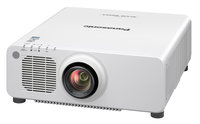 10,000 Lumen Single Chip DLP Laser Projector In White with Lens