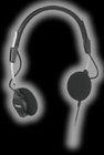 Dual-muff Mono Headset, 1/4" Connector