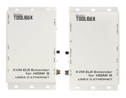 Extra Long Range KVM Externder for HDMI, USB, Ethernet and IR