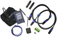 Advanced DMX Test Tool with Color Touchscreen, Case and DMX Adapter