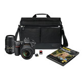 TwoLensKit D7100 HDSLR Camera with 18-140mm and 55-300mm Lenses Ki