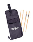2-Pack 5A Acorn Tip Hickory Drumsticks with Drumstick Bag