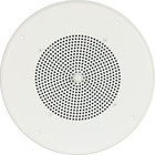 10" Ceiling Speaker Assembly with Recessed Volume Control, Bright White