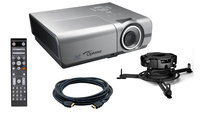 EH500 Bundle with EH500 Projector, Peerless Universal Mount &amp; Kramer 25ft HDMI-HDMI Cable