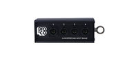 4-Channel Male DMX Over CAT5 Input Box with Eye Bolt