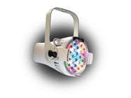 22x x7-Color LED Par with Portable Mount, White