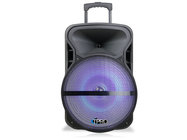 15" Powered Speaker with USB, SD Player with LED Light Effect