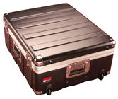 19"x21"x6.5" PE Mixer or Equipment Case with Wheels