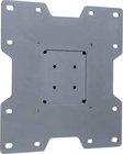 Flat Wall Mount for Small to Medium 10" - 37" LCD Screens, VESA 75/100/100x200/200x200, Black (silver shown)