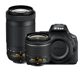 24.2MP, with 18-55mm and 70-300mm Lenses