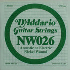 .026" Nickel Wound Guitar String
