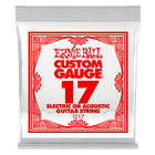 Ernie Ball P01017 .017" Plain Steel Guitar String