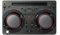 Portable DJ Controller - iOS Compatible, Black