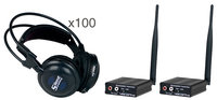 Wireless Audio Broadcast and Headphone System 