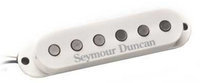 Single-Coil Guitar Pickup, Custom Staggered Strat, White Cover