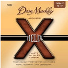 Extra Light Helix HD Copper/Zinc Acoustic Guitar Strings