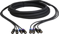 328 ft 4-Channel Tactical CAT5e Ethernet Snake with Neutrik Ethercon Connectors