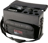Wireless Microphone System Bag, for 5 Systems