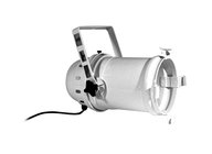 PAR Fixture in White, with Yoke, Color Frame, and 3ft Cable