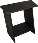 Left Side Studio Desk Table Top 24" Extension with 12RU Rack