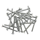 #8-32 2" Truss Head Phillips Zinc Screws, 24 Pack White Heads