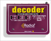 Mid-Side Stereo Matrix and Microphone Preamplifier