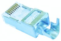 Jar of 50 Shielded EZ-RJ45 Connectors for CAT5e and CAT6 Cables