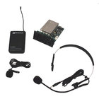 Wireless Receiver with Lapel, Headset Mic, & Transmitter