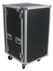 ATA 20" Shock Mount 20-Unit Amplifier Rack with Casters