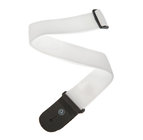50mm W, 35"-59.5" L White Polypropylene Guitar Strap