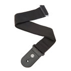 Dark Side Collection Black Tube Guitar Strap