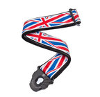 Planet Lock Guitar Strap with Union Jack Flag Pattern