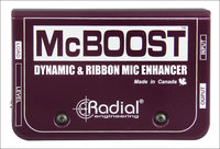 Microphone Signal Booster for Dynamic and Ribbon Microphones