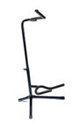 Deluxe Single Guitar Stand in Black with Safety Guard