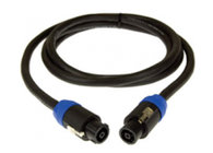 1.5' Excellines 8C Speakon 13AWG Speaker Cable