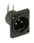 Male XLR Jack for ProAV1 and JDI