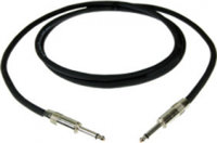 2' Excellines 1/4" TS 14AWG Speaker Cable, Dual Right Angles