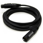 25 ft 6-Pin XLRM-XLRF Intercom Cable for Clear-Com