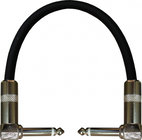 6" Stagemaster Right Angle TS to Right Angle TS Instrument Cable